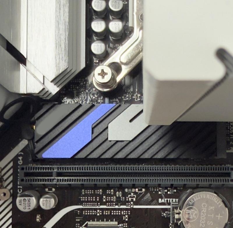 Aluminum Cooling System Radiator For M.2 NVME Solid Disk Drive Game Consoles Compatibility Heat Dissipation Solution