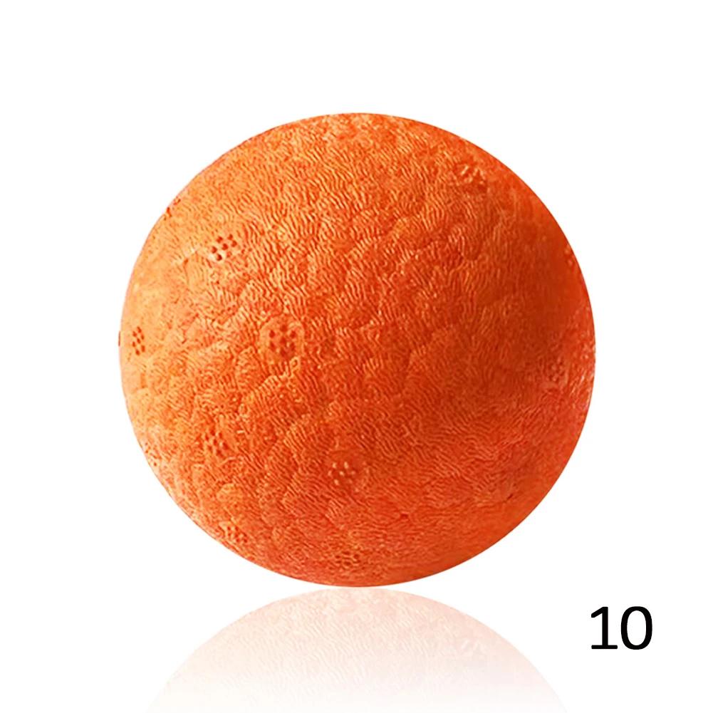 

Pet Dog Light Chew Rubber Ball Toy Fetch Ball High Elastic Bite Resistance Interactive Throwing Flying Toys Dog Accessories 2.5inch