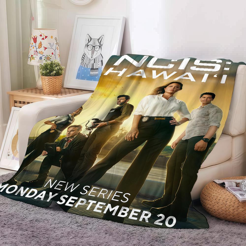 

N-NCIS TV Blanket Warm And Soft Suitable For Bedroom Living Room Sofa Bed Office Travel Camping 30x40in