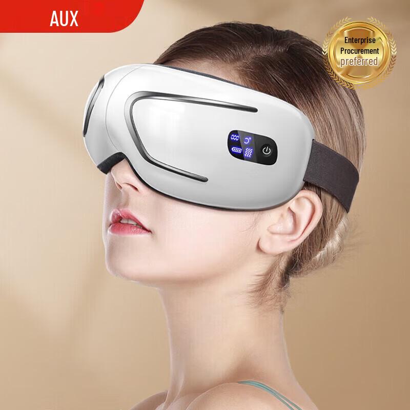 AUX Eye Massager with Heat and Bluetooth Music