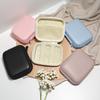 Hard Shell Digital Camera Case PU Leather Earphone Storage Bag  Data Storage