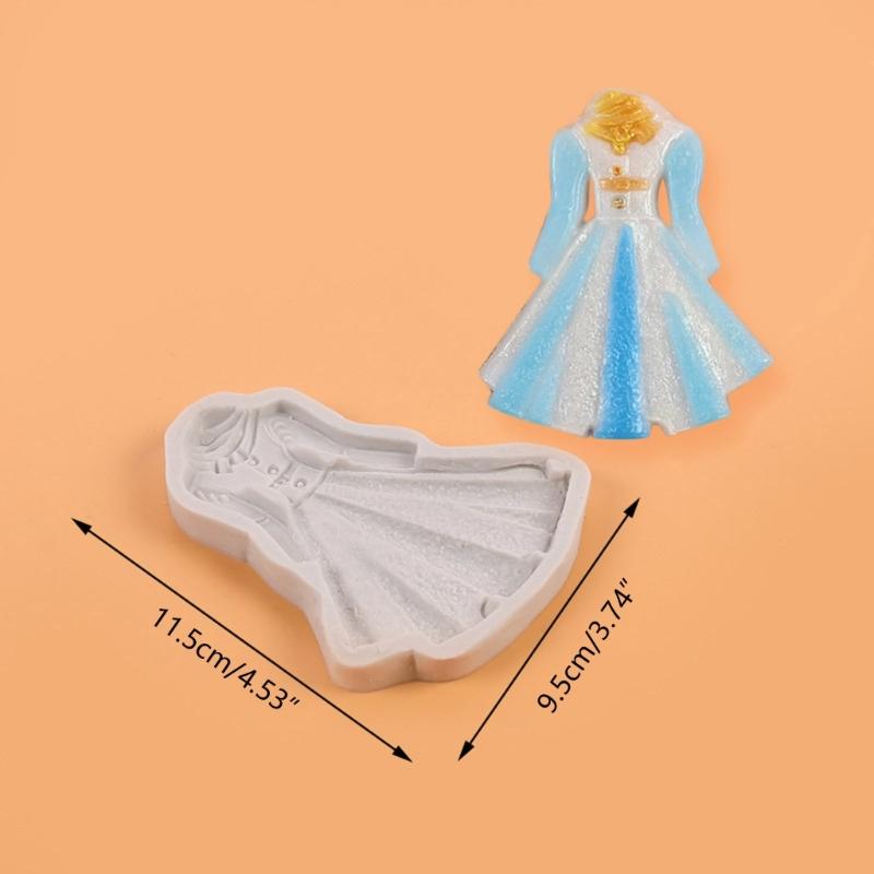 Clothes and Hats Sugar Chocolate Fondant Mold Diy Baking Manual Glue- Dripping Mold Food Grade Silicone Fondant Mould