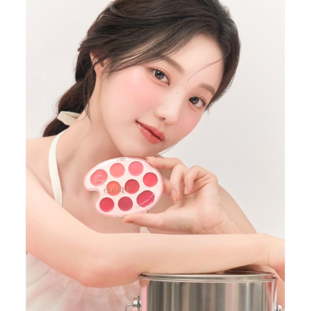 Dasique Mood Painting Lip   Cheek Palette  + Free Lip Brush 