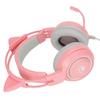 SYG25 Cat Ear Gaming Headset USB+3.5mm Plug Gaming Headphone Supports Volume Adjustment Microphone