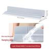Silicone Non-Slip Sink Splash Guard with Suction Cups - Water Barrier & Separator