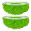 10pcs Reusable Microfiber Mop Pads Compatible for Swiffer Sweeper Mop Dry Sweeping Cloth Washable Wet Mopping for Floor Cleaning