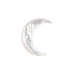 Elegante Spilla a Forma di Luna in Conchiglia Naturale – Spilla Stile Retrò per il Colletto da Donna