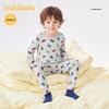 Balabala Boys' Cartoon Graphic Thermal Underwear Set