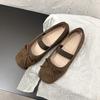 Fashion lightweight retro ballet style shallow mouth single shoes women's 2025 new spring and autumn skirt French Mary Jane shoes