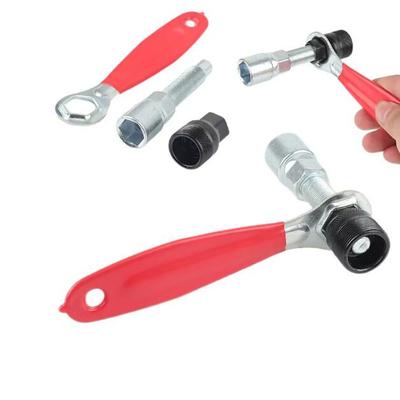 Bicycle Crankset Crank Puller Repair Wrench Extractor Bike Service Remover Hand Spanner Repair Crankset Cycling Removal Tool