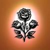 Laser Cut Rose Metal Wall Art Modern Home Office Decor Premium Craft Sign