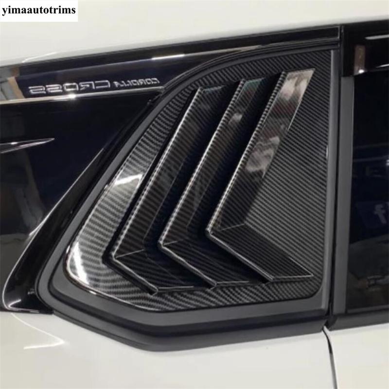 Rear Window Louver Shutter Sun Shade Side Vent Panel Decoration Cover Trim Accessories For Toyota Corolla Cross XG10  - 2025