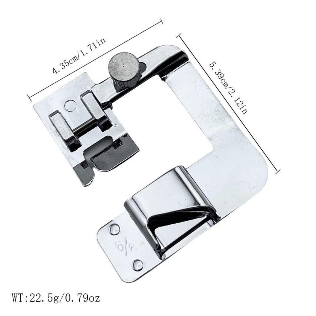 Adjustable Multi-Functional Sewing Machine Presser Foot Set with Fabric Strip, Imitation Synchronous, and Overlocking Features