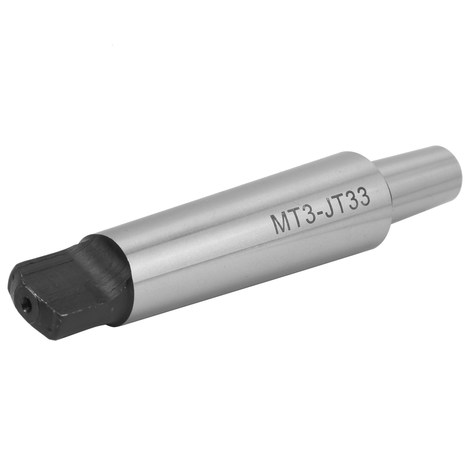 

Сверлильный патрон с плоским хвостовиком Адаптер для токарных станков Стальная фурнитура Ручной инструмент Аксессуары MT3JT33
