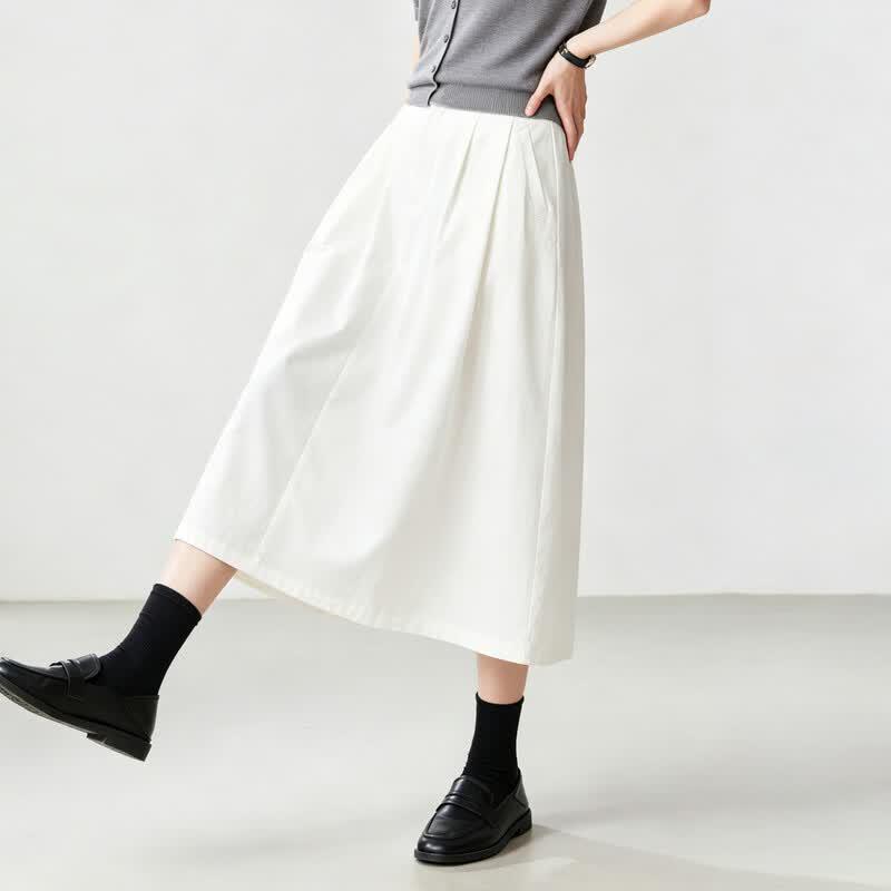 Elva' Island Summer Casual A-line Skirt