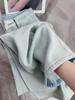 Women's High-Waisted Wide-Leg Light Blue Jeans - Retro Korean Style for Summer 2024