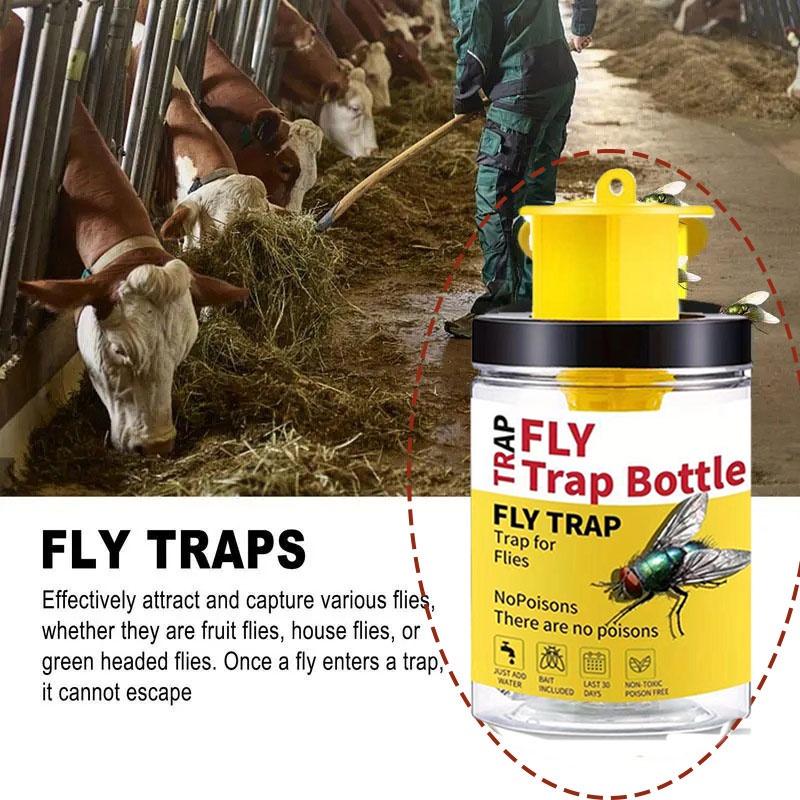 Neue Outdoor Fliegenkiller Flasche Effektive Fliegenfalle für den Außenbereich