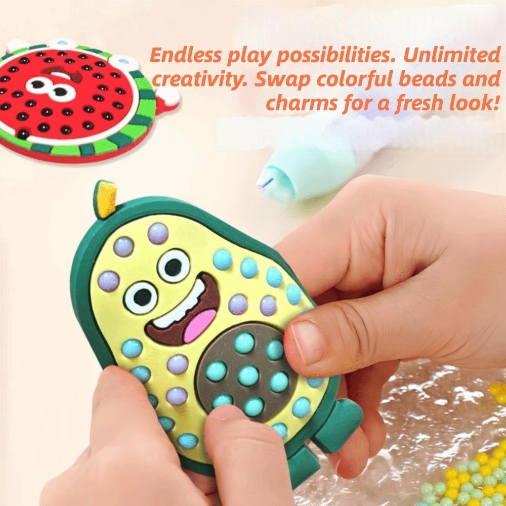 Ballpoint Pen Painting Handmade Bead Painting Creative Production Handmade Beads Pen  Gift for Kids