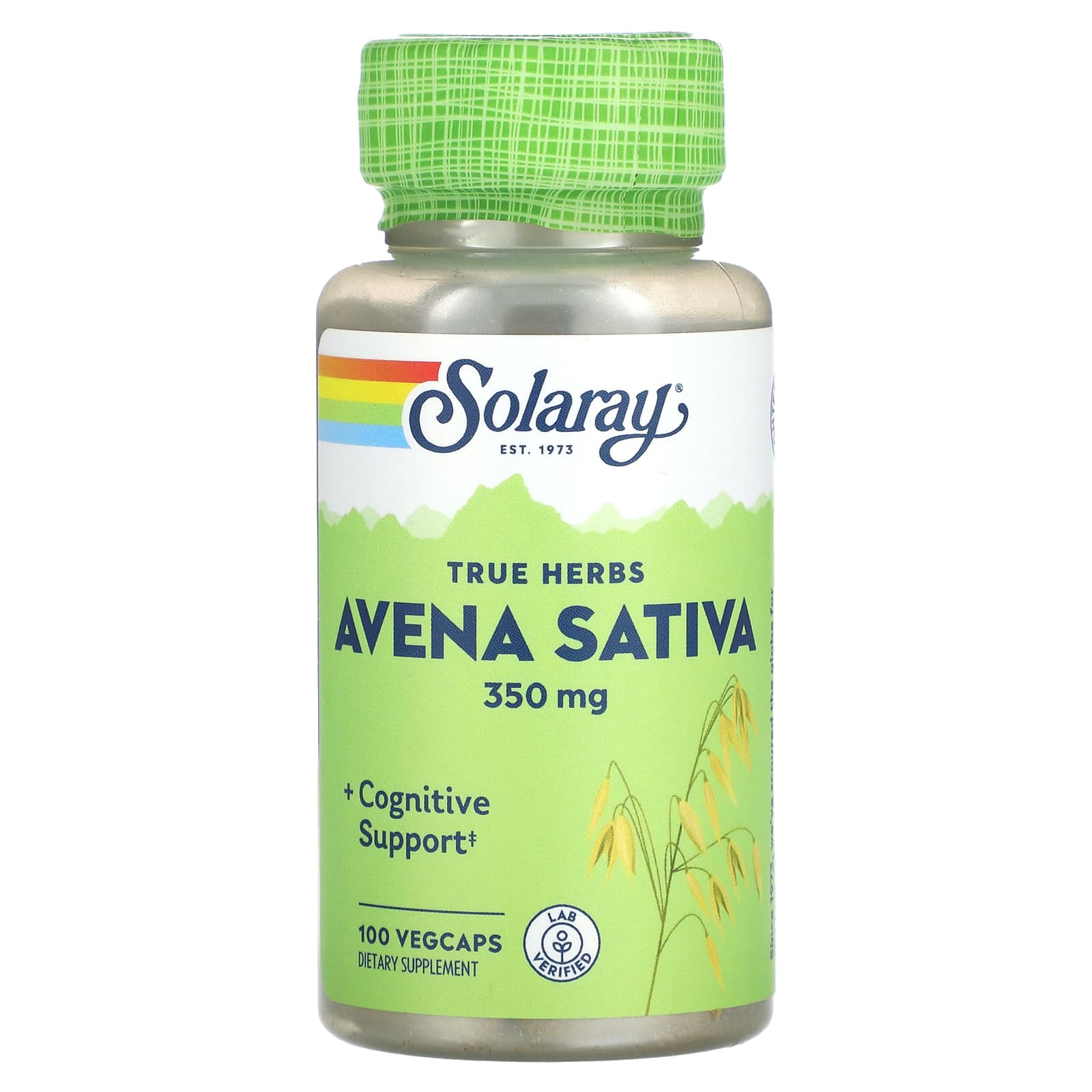 

True Herbs, Avena Sativa, 350Mg, 100 Veggie Caps