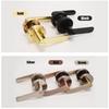 Handle Door Lock Set Room Door Adjustable Solid-state Lock Bedroom Door Lock Tubular Lever Lock Aluminum Alloy Door Lock