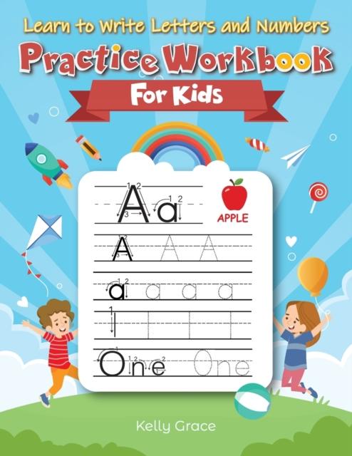 წიგნი Learn To Write Letters and Numbers Practice Workbook for Kids