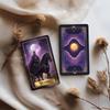 Mazzo di Carte dei Tarocchi Luna Viola Con Luna Viola Magica Per Intrattenimento e Sviluppo delle Abilità