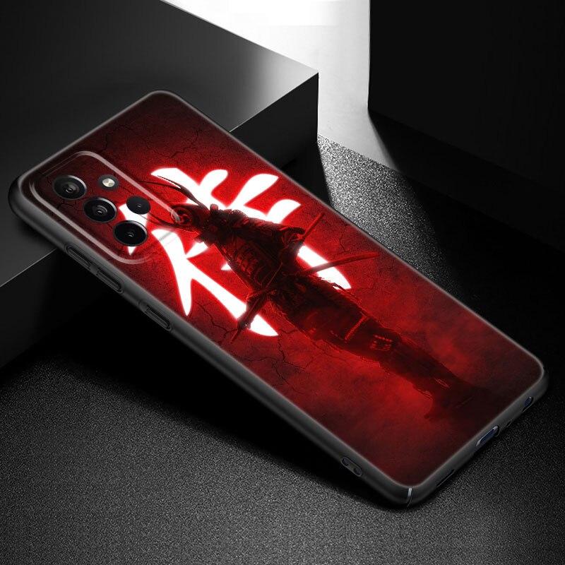 Japanese Samurai Art Phone Case For Samsung Galaxy A21 A30 A50 A52 S A13 A22 A32 A33 A53 A73 5G A11 A12 A31 A51 A70 A71 A72