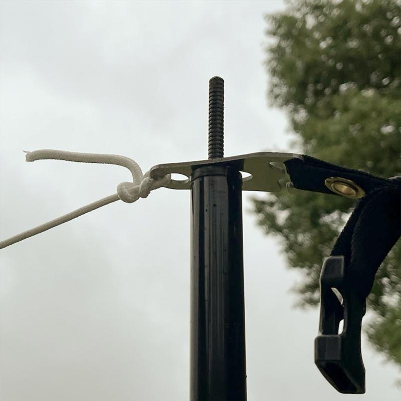 Cord Tightener Tent Wind Rope Buckle Tie Down Rope Carabiner Clip Fastener Camptent Guyline Rope Buckle Fastener Rope Tensioner