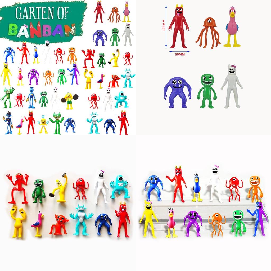 6/12 Stück Garten Of Banban Spielzeugmodelle Handgefertigte Puppen für Kinder Geschenke