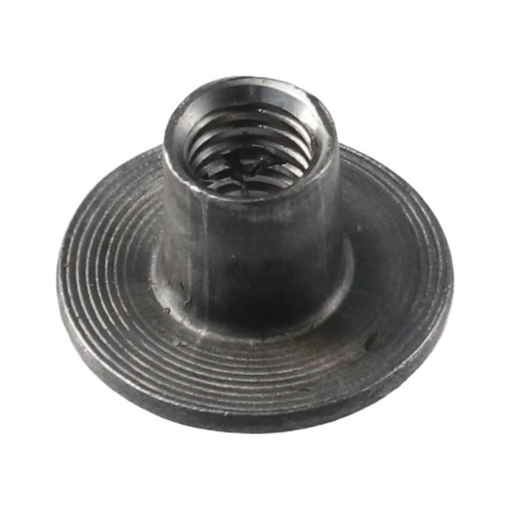 30Pcs M6 M8 Tee Nut Round Base Through Hole Flange Insert Nut 6-20mm Height Female Thread T-Shaped Weld Nut