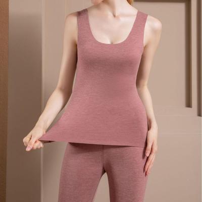 Dámska teplá vesta - s fleecovou podšívkou, priliehavý strih, bez rukávov, základná vrstva na jeseň a zimu