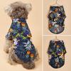 Hawaiian Style Pet Dog Clothes Dog Shirts for Small Medium Dogs Puppy Cat Clothing Ropa Perro Pug French Bulldog T Shirt