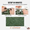 Ivy Privacy Fence, 1.5 X 3m Artificial Green Wall Screen, Greenery Ivy Fence with Mesh Cloth Backing and Strengthened Joint, Faux Hedges Vine Leaf