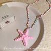 Summer Versatile Starfish Pendant Necklace