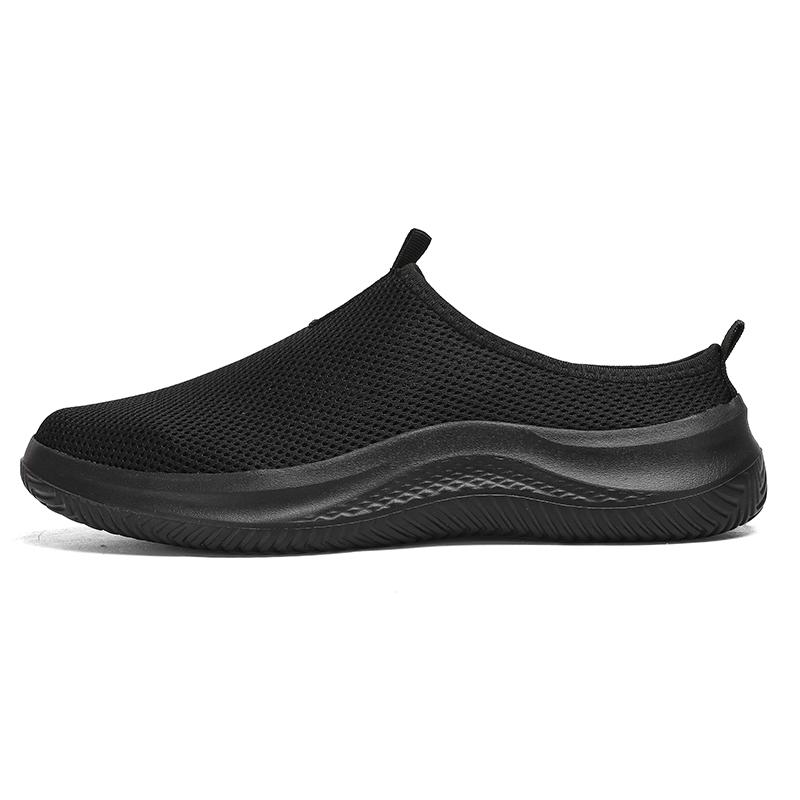 Summer Large Size Men's Sneakers Mesh Air -weaving Ultra -lightweight Unisex Interior Slippers