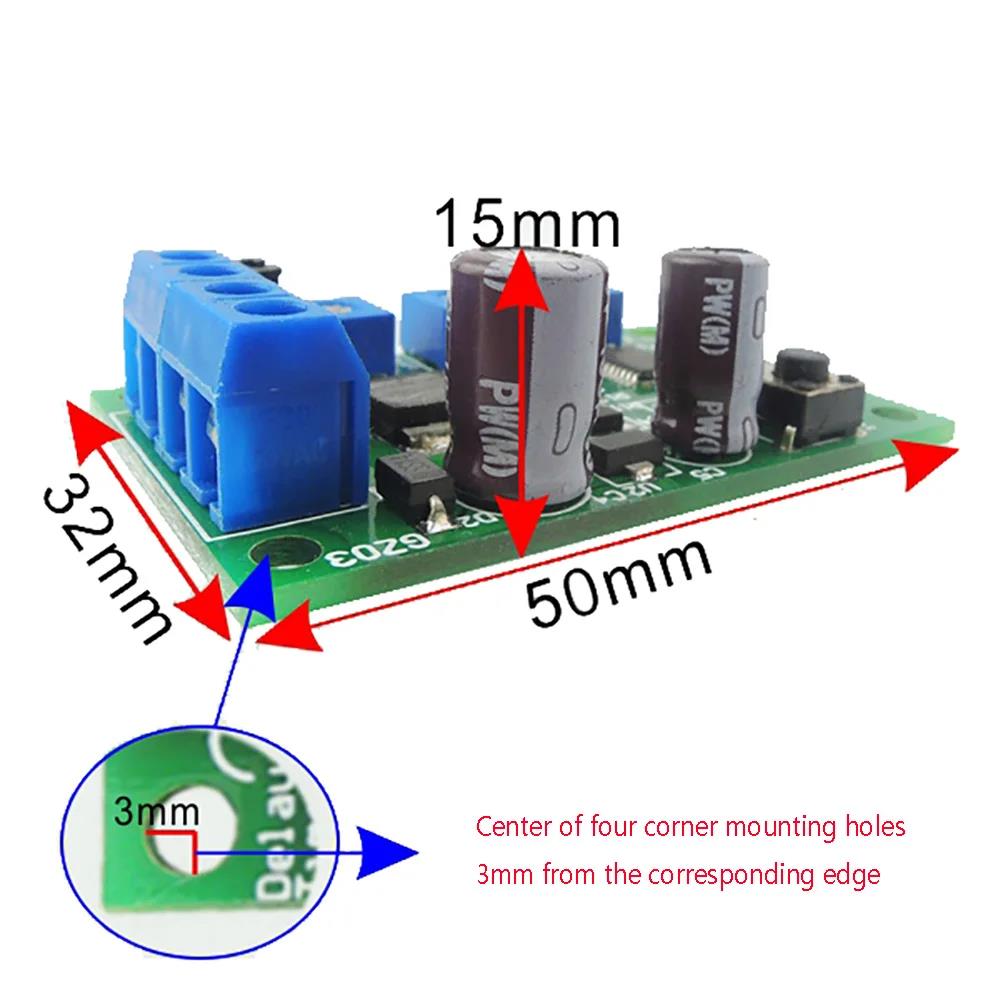 6V 12V 24V 10A DC Motor Current Limiter Module Adjustable Overload Protection Board Stall Protection Switch for DIY Electronics Fuse Holders1