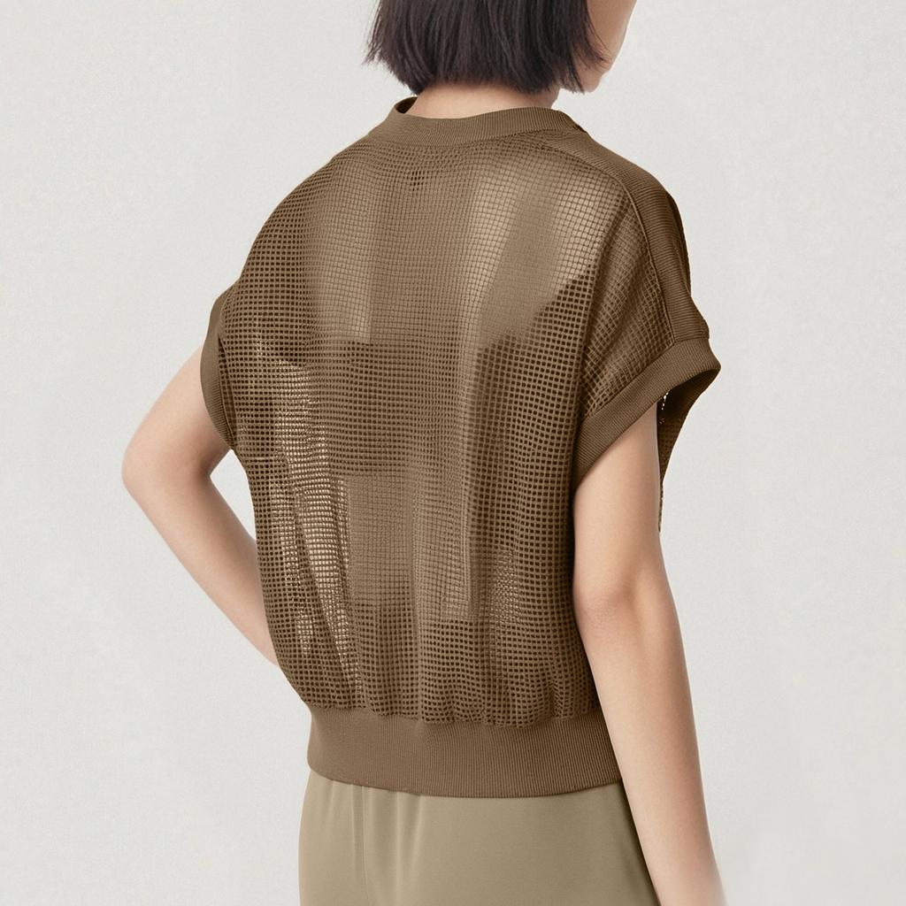 Ținută de vară pentru femei - Set pantaloni cu șnur și mânecă scurtă