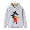 Boys DBZ Hoodie Spring Autumn Goku Vegeta Super Saiyan Kakarot Girls Clothes Sweatshirt