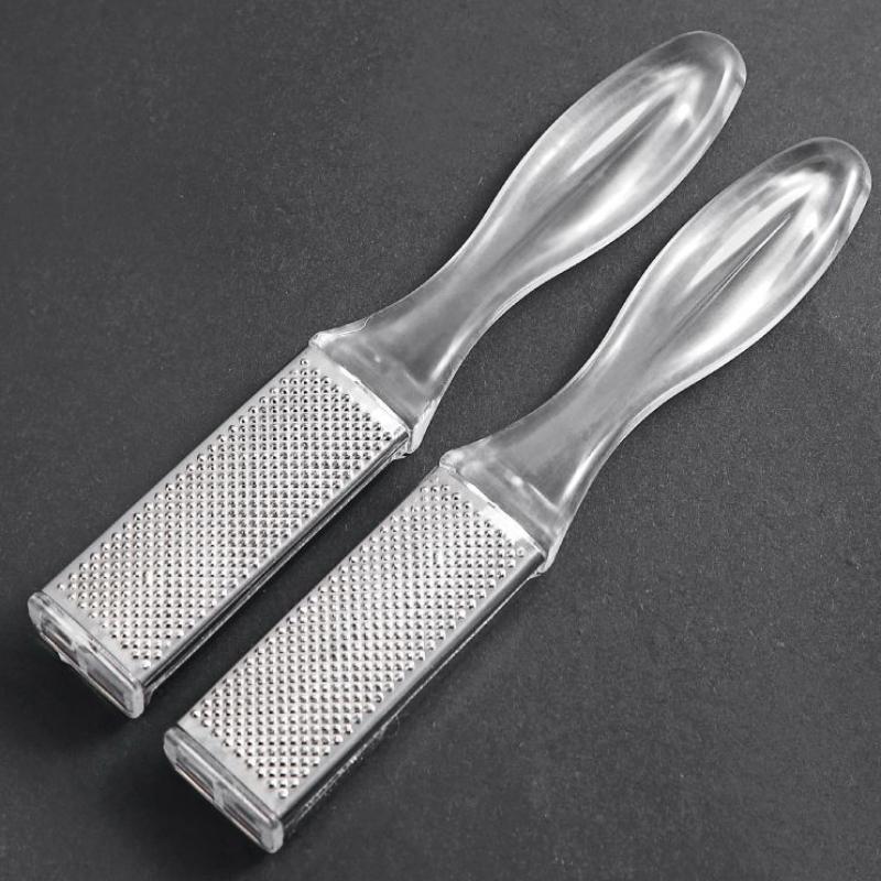 Double-Sided Foot Rasp and Callus Remover Skin Care Tool Plastic Portable Pedicure Rasp