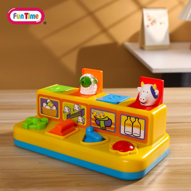 

Peek-a-boo Pop-up Baby Toy: Educational Color Recognition for Ages 0-3