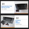 for Jeep Wrangler JK JKU 2011-2017 Upgraded Phone Mount Multi-Mount Phone Holder Dash Tray Storage Box System Kit Extension Arm