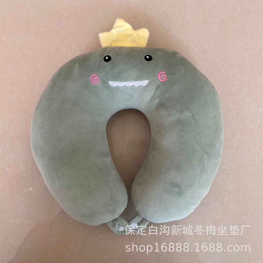Cute Cartoon Neck Pillow Throw Pillow U-shaped Pillow Plush Toy Comfortable Nap Pillow