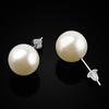 12 Pairs Women Pearl Ear Stud Earrings