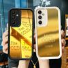 Phone Case for Samsung Galaxy A17 A16 A15 A14 A13 Fine Gold Pattern Printing A56 A36 A26 A55 A35 A25 A54 A34 A24 A53 A33 A23 A07