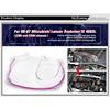 Coperchio Cinghia di Distribuzione Puleggia Ingranaggio Cam Trasparente Per 05-07 Mitsubishi Lancer Evolution 9 EVO IX 4G63t CT9A CT9W Policarbonato