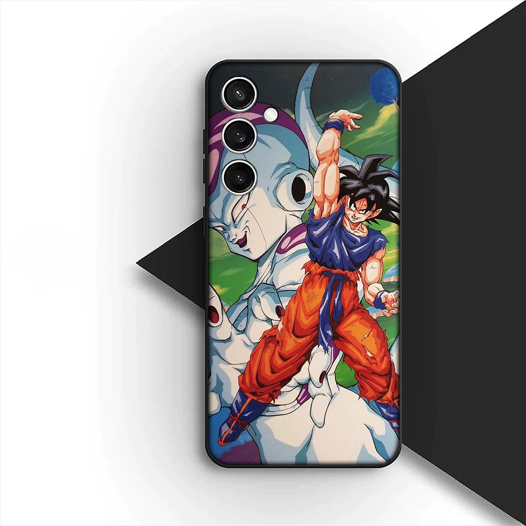 

Cover for Samsung Galaxy S10 S8 S9 Plus A33 A34 A31 70 A71 A72 Note 20 9 8 S10E Phone Case Frieza Super Dragons Gokus Balls Galaxy Note20
