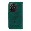 For Infinix Note 50 Pro 4G/Note 50 4G Case Butterfly Flower Imprint PU Leather Wallet Phone Cover with Strap