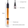 Replacement Probe with BNC Interface 3m Cable 0-14PH Q9 Probe Controller Oxidation-Reduction Potential Sensor Hydroponic Laboratory Testing Instrument
