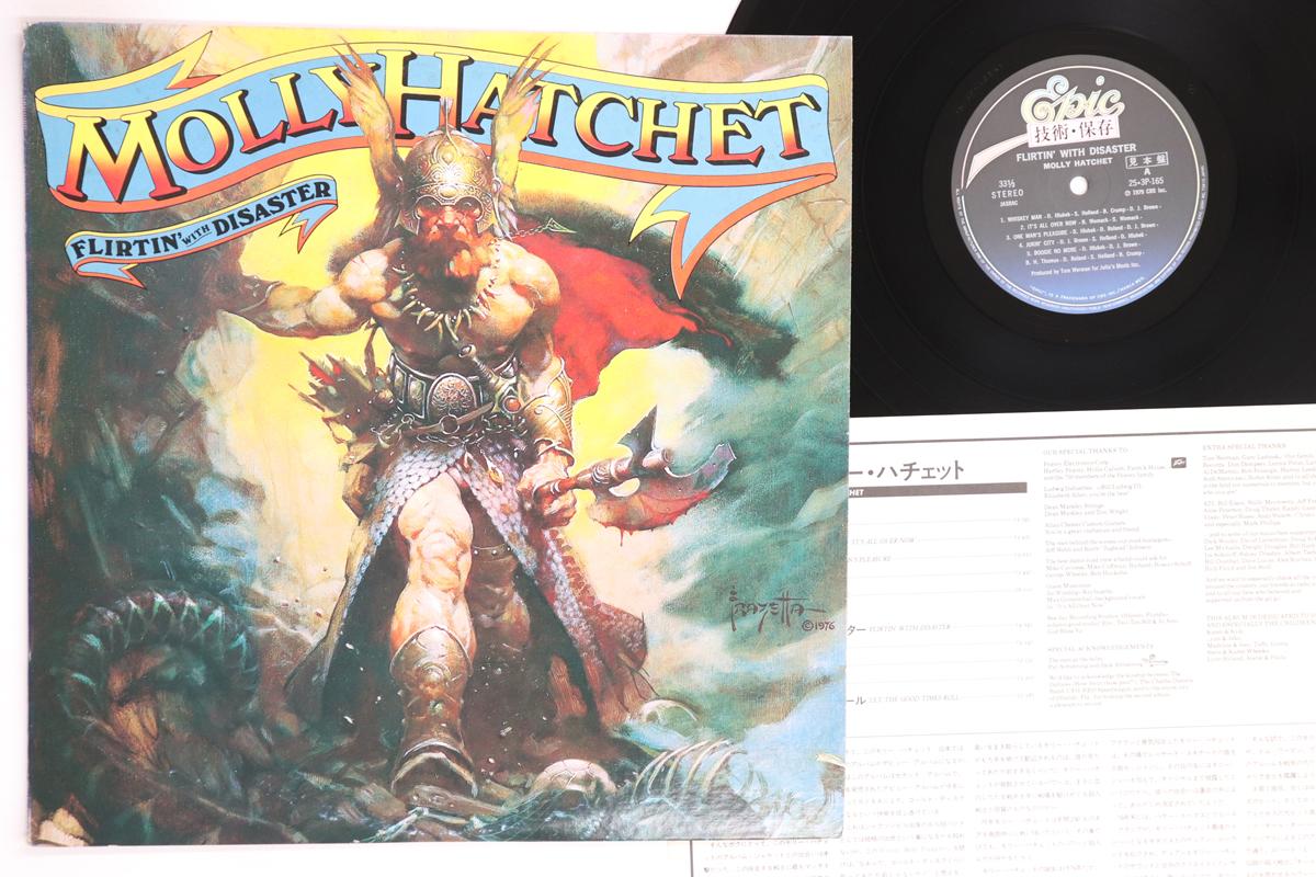 

LP Record MOLLY HATCHET Flirtin With Disaster 253P165PROMO EPIC 1979 Japan Rock Used