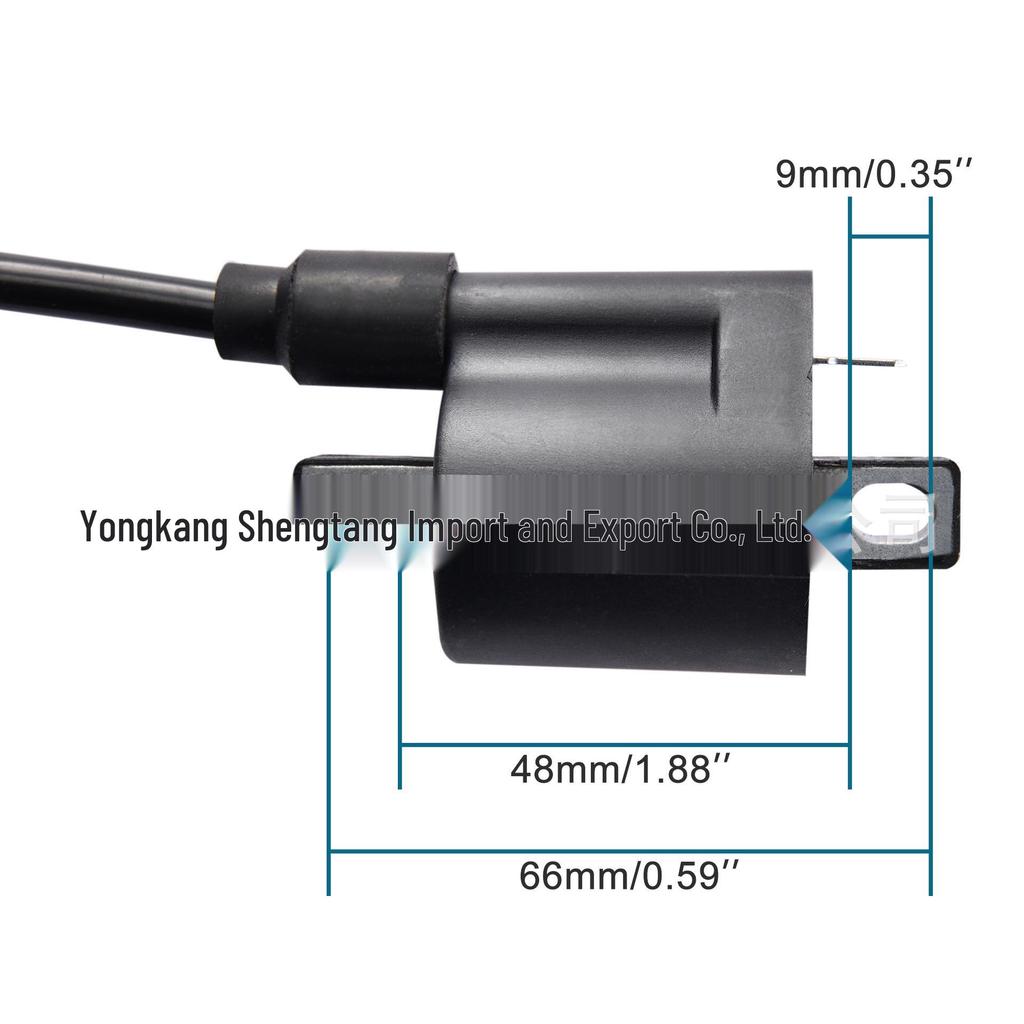 GOOFIT 135° Elbow Ignition Coil for CG 125cc-250cc ATV Off-road Bike Kart
